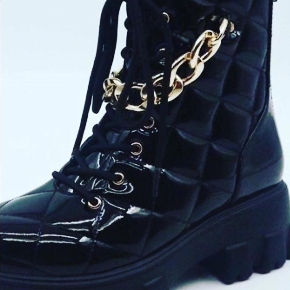 Black boots